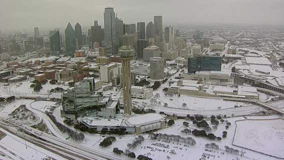 LIVE UPDATES: Winter storm road conditions, power outages, school closings in North Texas