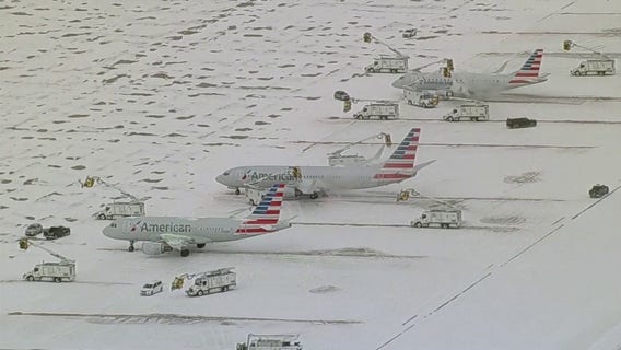 DFW flight status: Hundreds of flights canceled Tuesday following winter storm; Southwest ends open seating