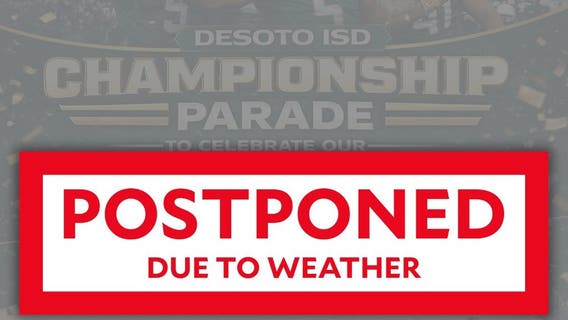 DeSoto state championship parade postponed to Jan. 31 due to winter storm