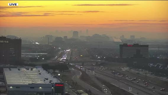 DFW Road Conditions: Icy side roads, lingering slick spots causing crashes