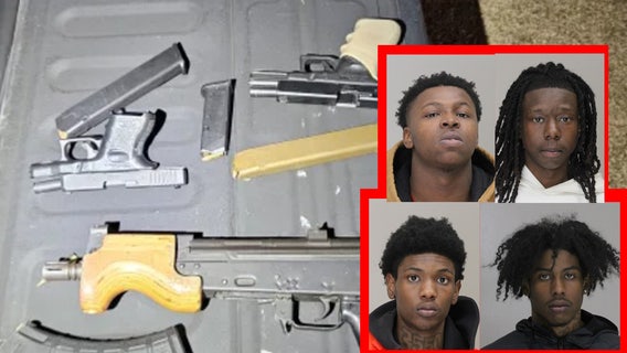 Dallas police seize modified weapons and drugs in New Year’s Eve gang arrests