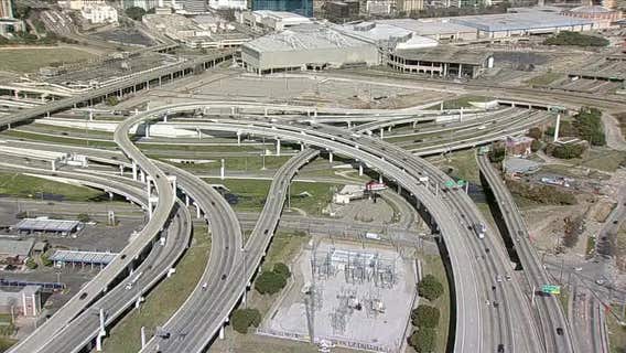Part of I-30 in Downtown Dallas to be closed this weekend