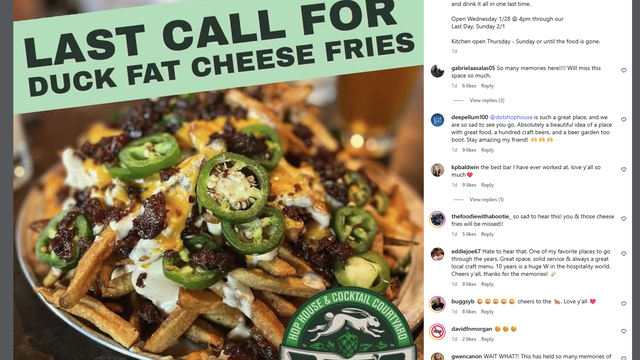 Dot's Hop House in Deep Ellum to close in early February