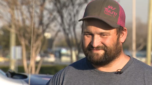 Tow truck driver helps save man from icy water in Seagoville