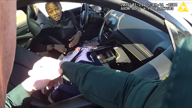 Bodycam footage released of Sha'Carri Richardson speeding arrest