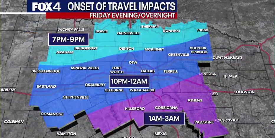 Dallas weather: Extreme Cold Watch in effect as wind chills could hit -6°; multiple inches of snow possible