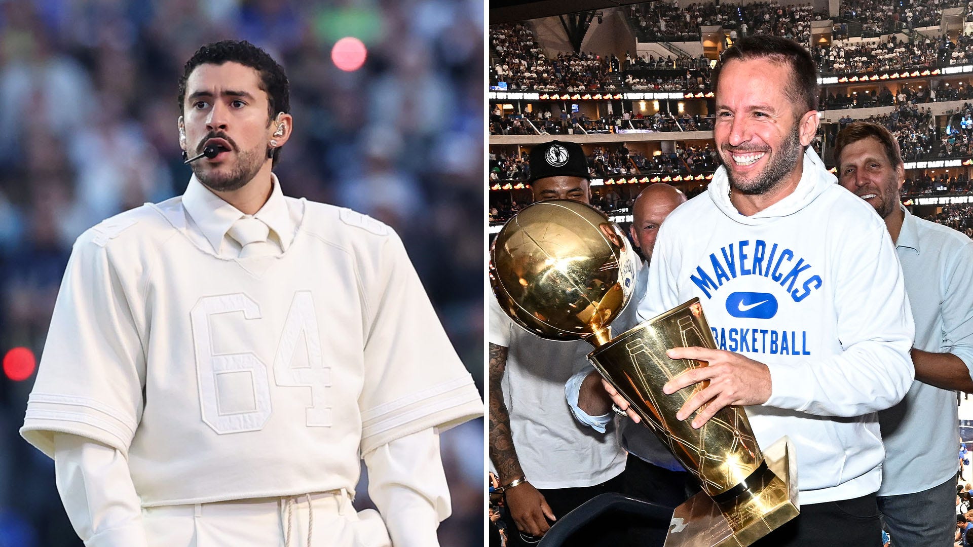 Former Maverick J.J. Barea gets Bad Bunny shout out during Super Bowl LX halftime show