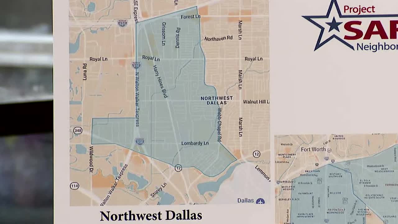 Project Safe Neighborhood launching in Northwest Dallas to address violent crime