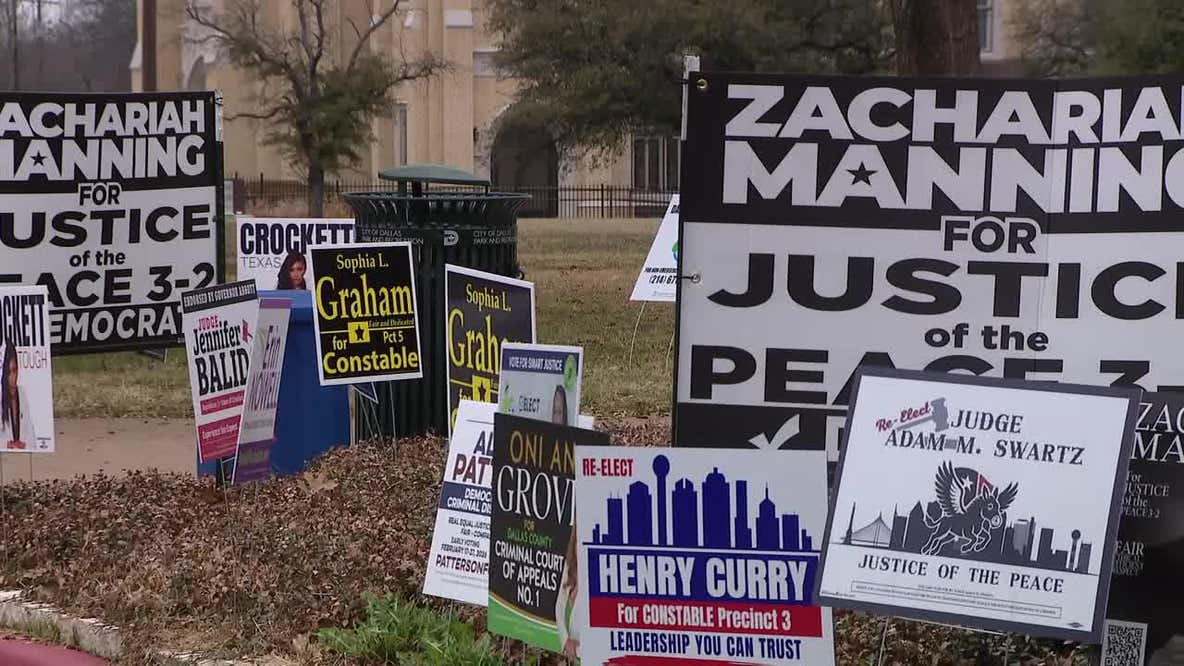 Dallas County holds separate elections for Republicans, Democrats