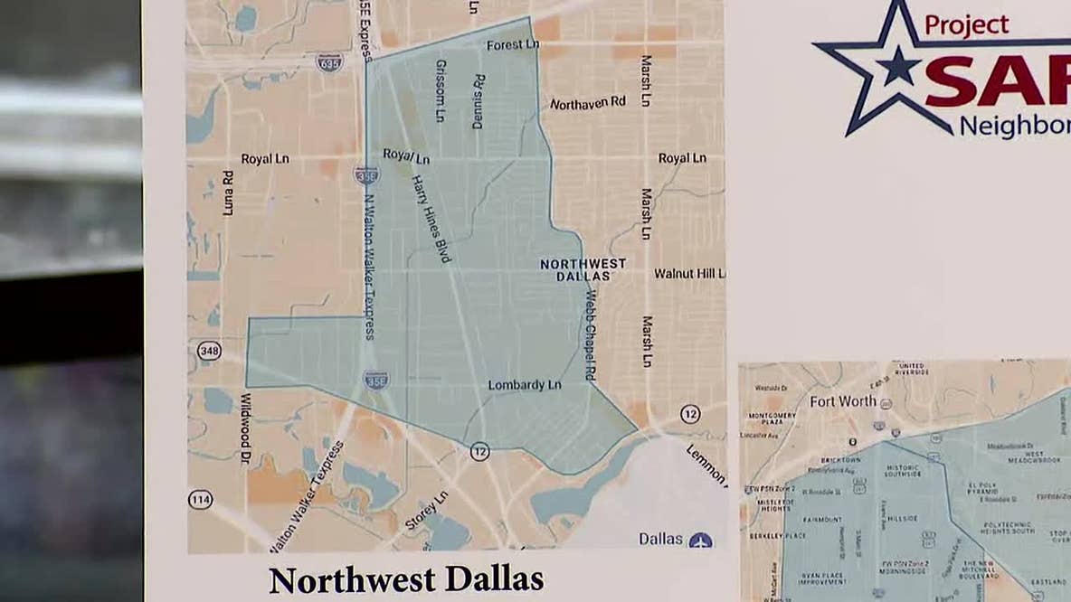 Project Safe Neighborhood launching in Northwest Dallas to address violent crime
