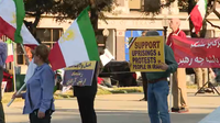 North Texas protesters clash over US involvement in Israel, Iran conflict