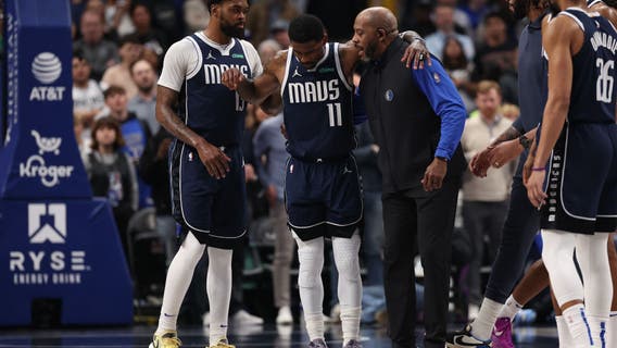 Mavs' Kyrie Irving out for remainder of 2025-26 season as ACL recovery continues