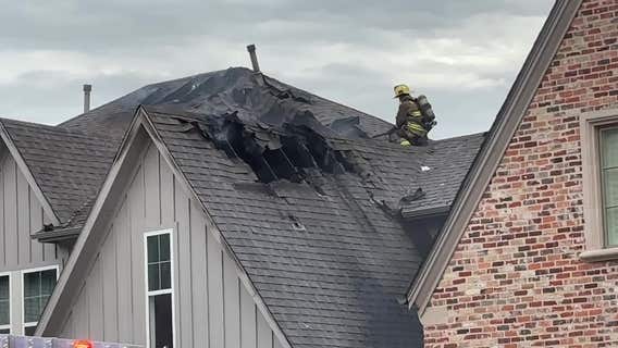 Four North Dallas residents escape 2-alarm house fire, firefighter injured