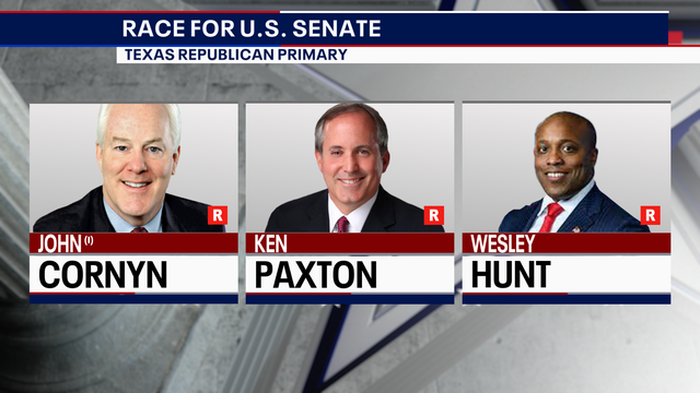 Trump declines endorsement in heated Texas Senate Primary between Paxton, Cornyn, and Hunt