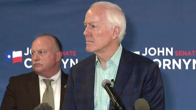 Cornyn warns GOP could lose Senate as Texas early voting enters 2nd day