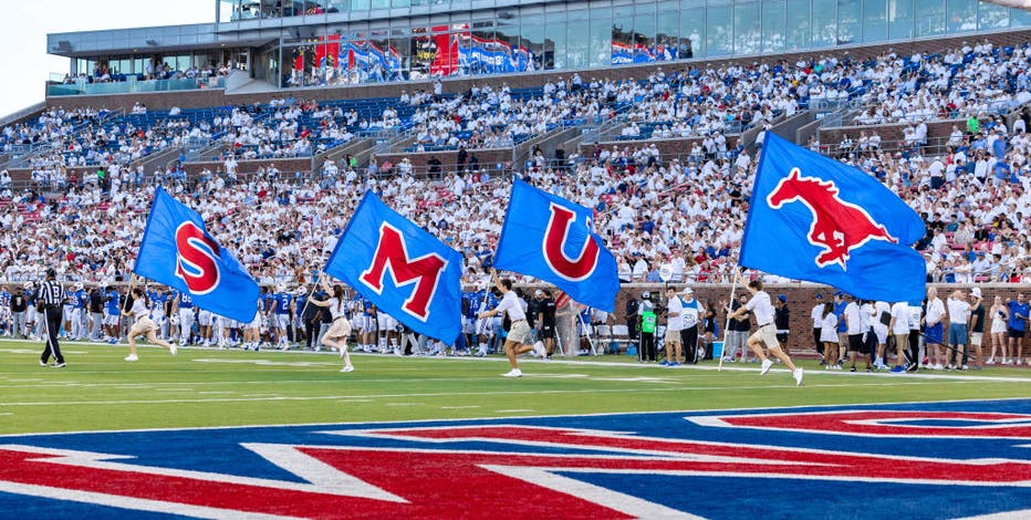 SMU football moves future Oklahoma, LSU home games to AT&T Stadium