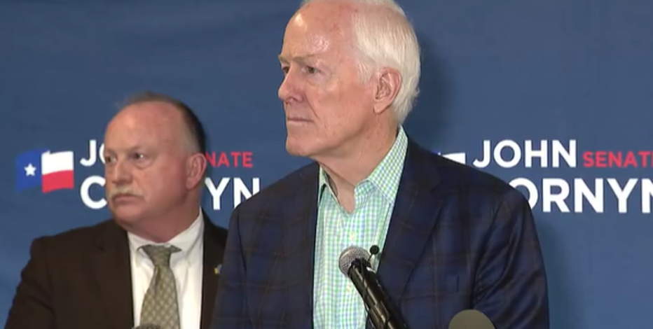 Cornyn warns GOP could lose Senate as Texas early voting enters 2nd day