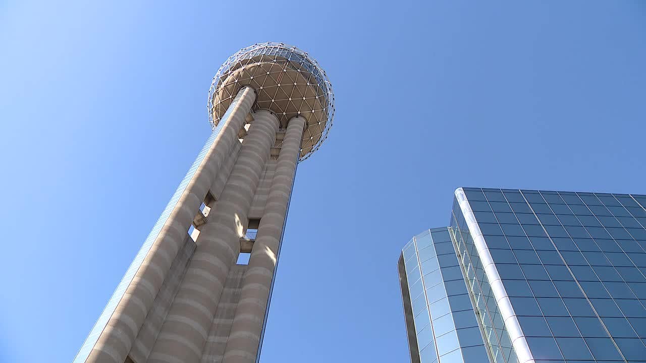 Reunion Tower installing new lights this week
