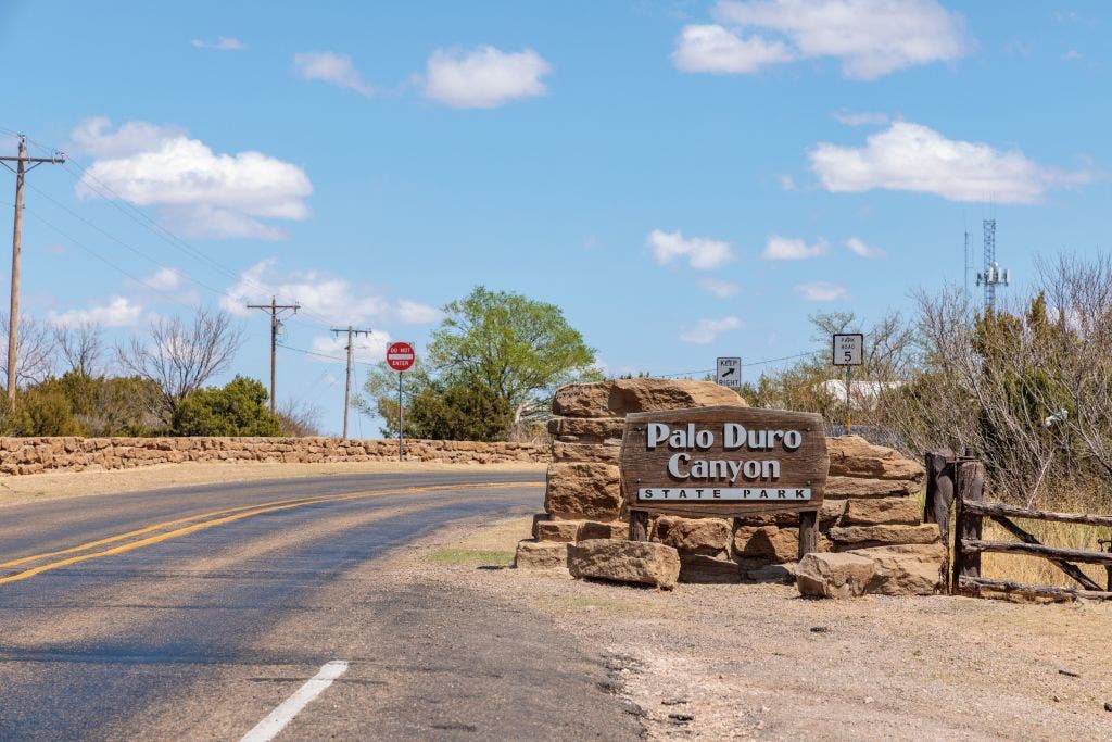 Driver survives after vehicle goes over cliff at Palo Duro Canyon