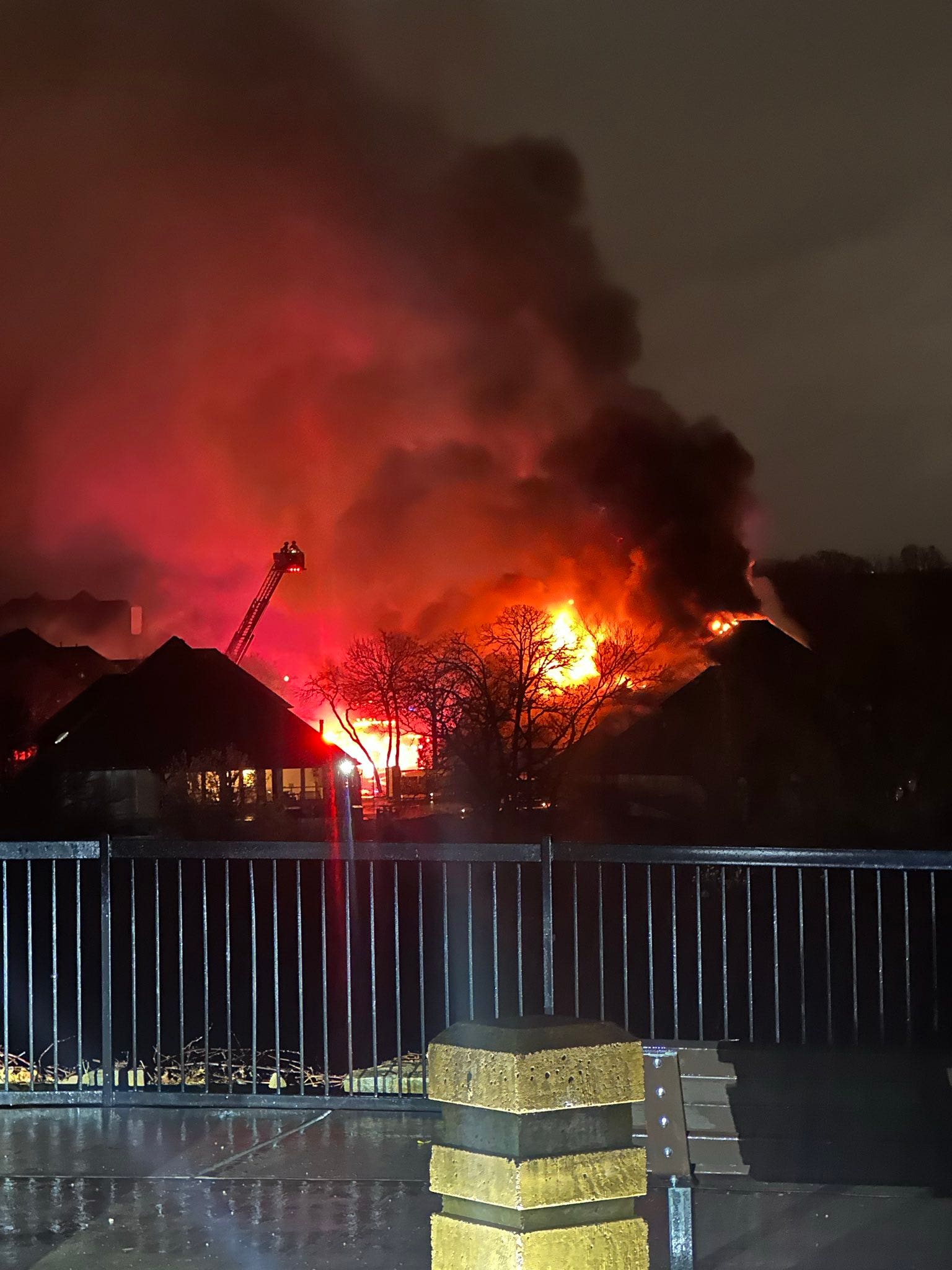 Lightning likely caused Highland Village house fire