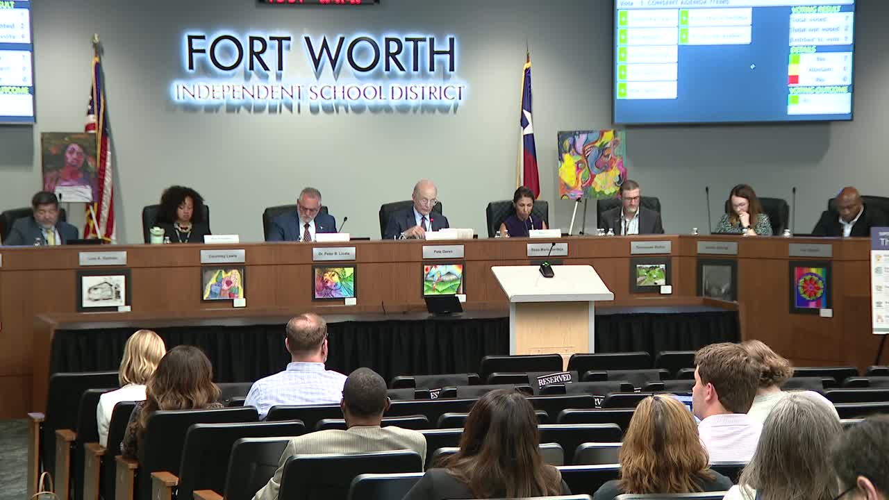 New Fort Worth ISD superintendent, school board address public for first time