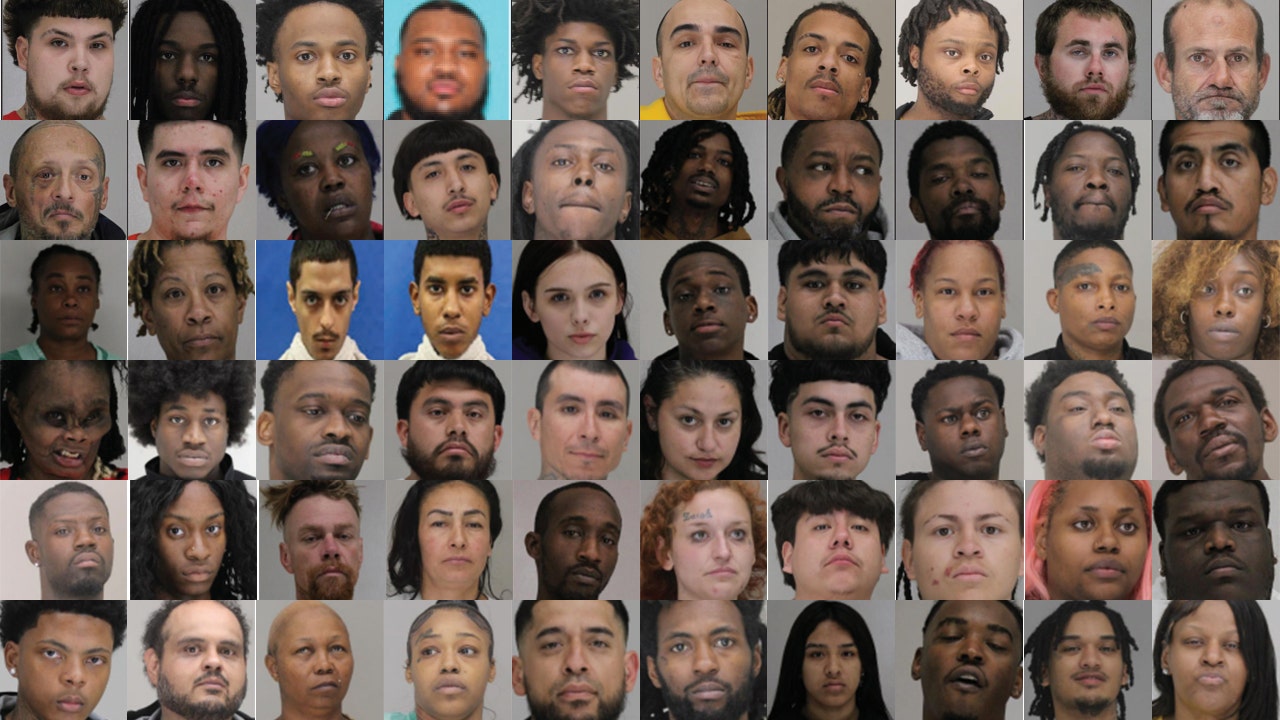 Dallas Police announce over 60 arrests in operation targeting violent robbery fugitives