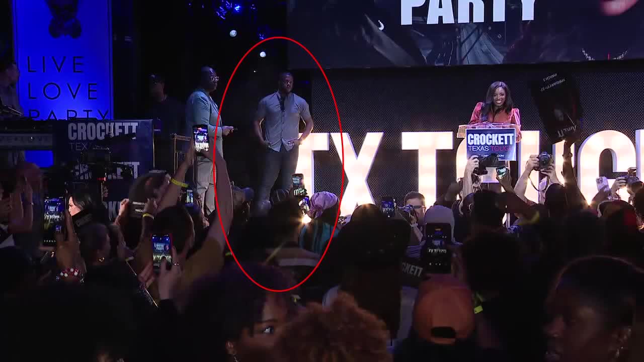 How did a repeat criminal end up as Jasmine Crockett’s security guard?