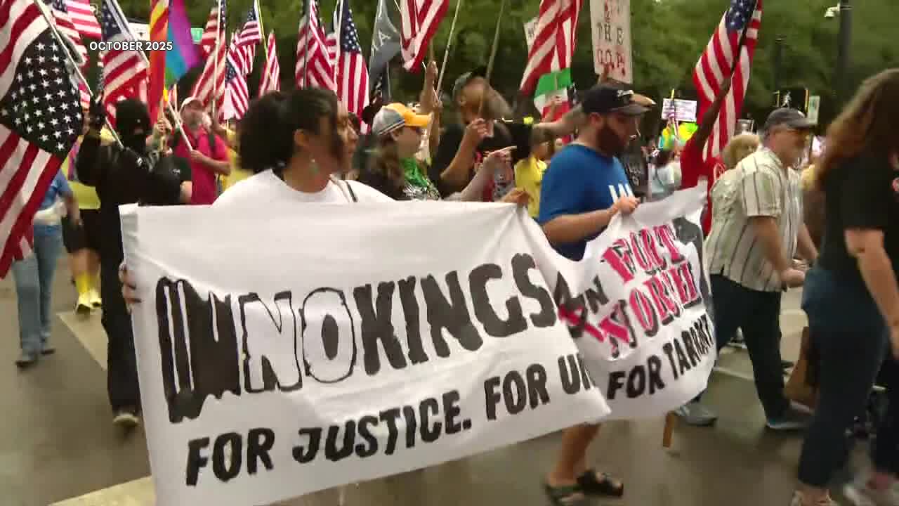 'No Kings' protests happening throughout DFW this weekend