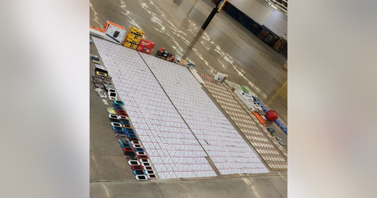 Plano police seize $100K in stolen goods in 'Operation Mario Kart' retail theft bust