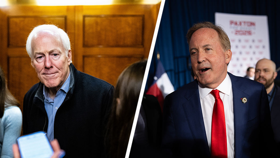 Trump endorsement wouldn't be enough to bridge Cornyn’s gap with Paxton, new data shows