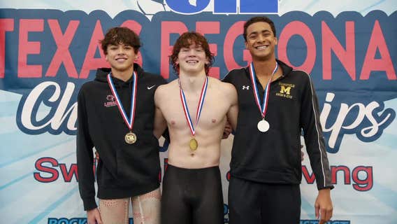 From wheelchair to record-breaker: How one Forney swimmer found his purpose