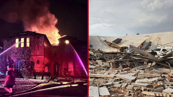 Dallas weather: Record rainfall reported, high-water rescues and roof collapses during severe storms