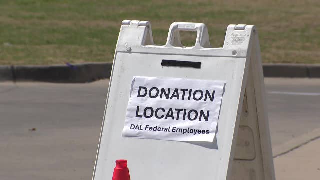 Donation drives organized for Dallas TSA workers who are working without pay and helping in Houston