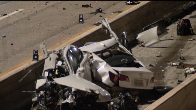 Child dies, man critically injured in Far North Dallas crash