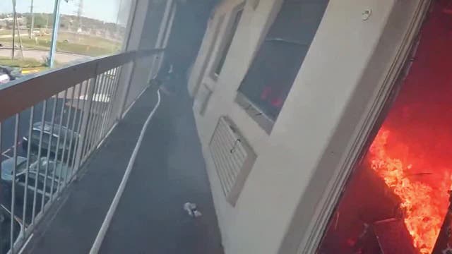 White Settlement motel fire leaves 1 guest, 2 officers injured