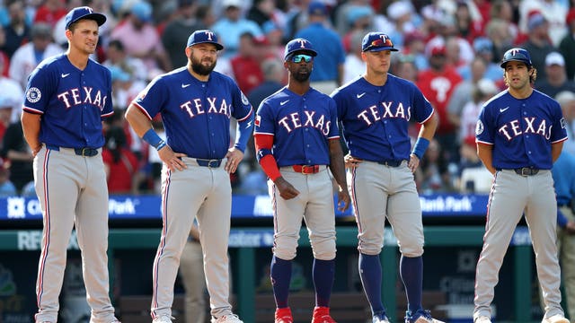 Rangers comeback attempt falls short in 5-3 Opening Day loss to Phillies