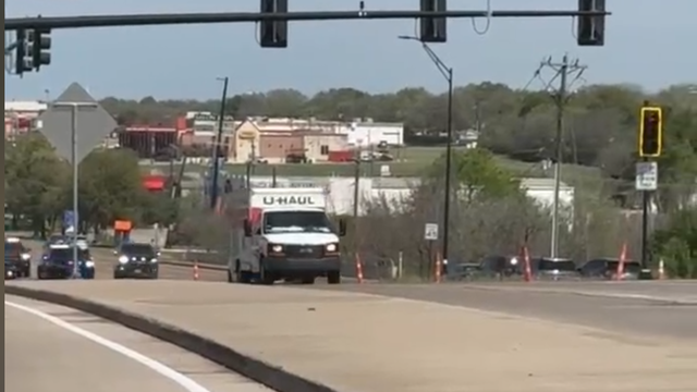 Suspect in U-Haul chase arrested after dragging officer and fleeing scene, police say