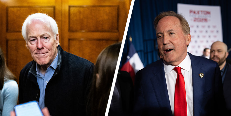 Trump endorsement wouldn't be enough to bridge Cornyn’s gap with Paxton, new data shows