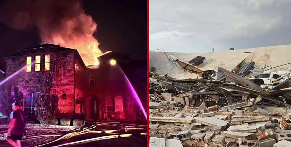 Dallas weather: Record rainfall reported, high-water rescues and roof collapses during severe storms