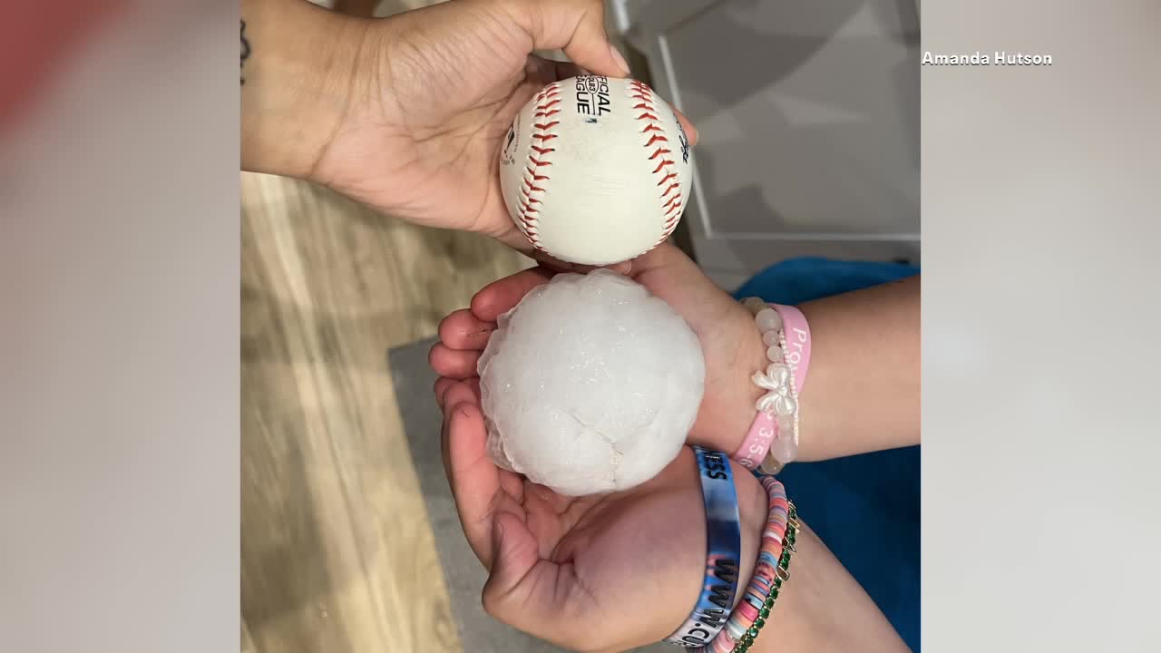 NWS confirms EF-1 tornado near Rio Vista, baseball sized hail in Johnson County
