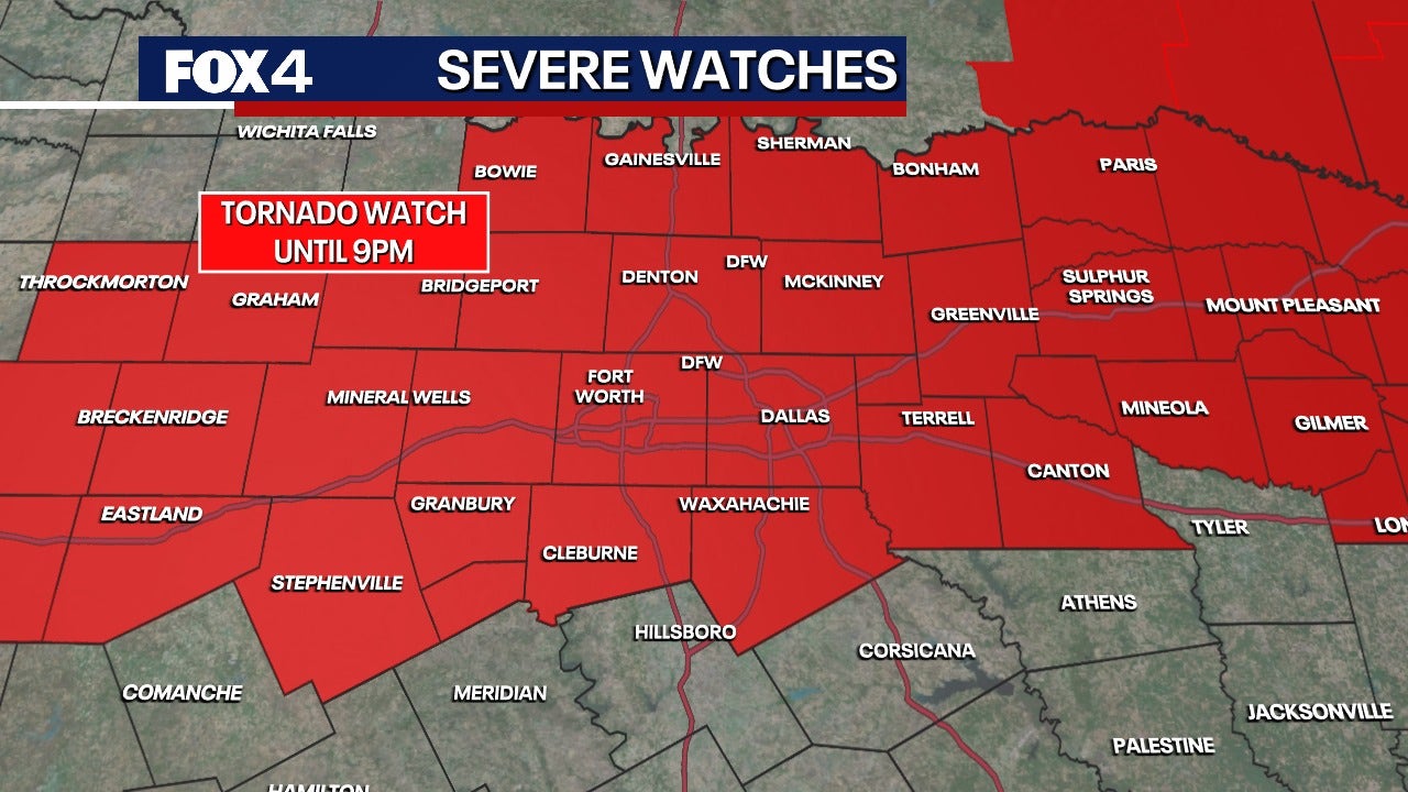 LIVE Dallas Weather: Tornado damage, large hail reported in parts of North Texas