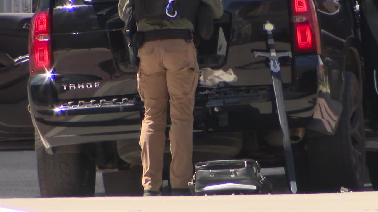 Downtown Dallas suspicious package investigation ends with sword discovery