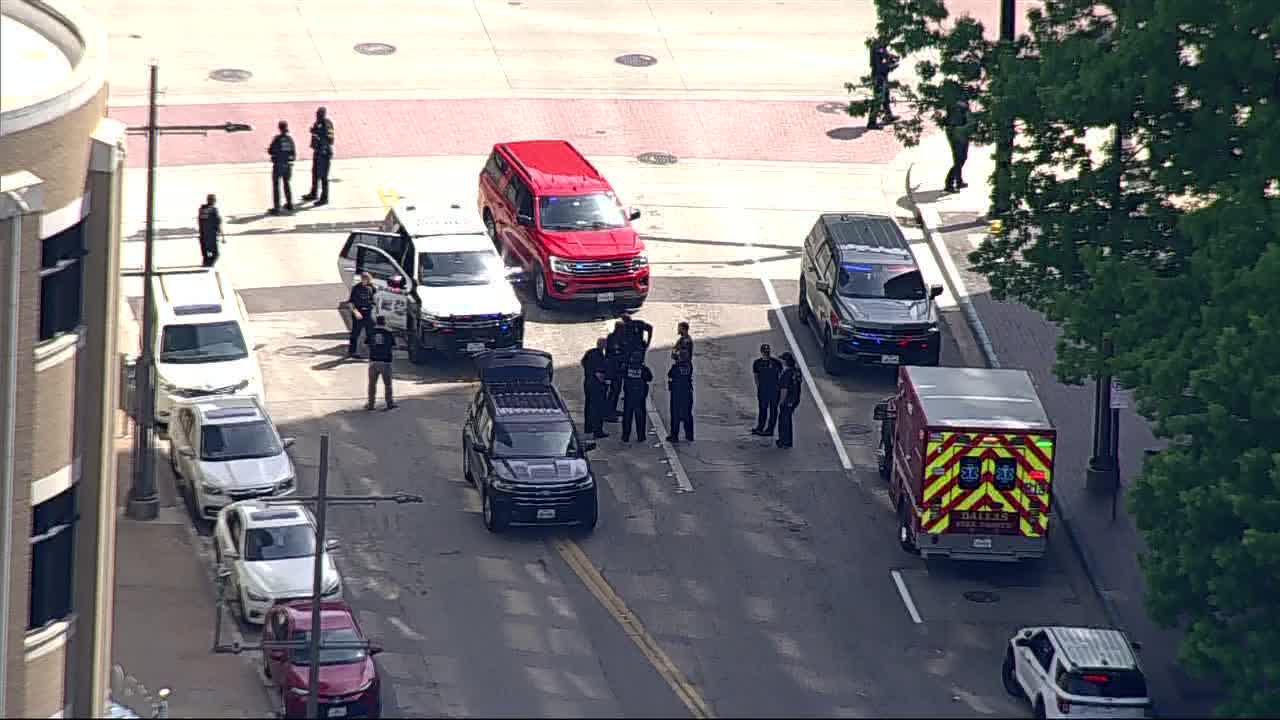 Dallas police investigate suspicious package downtown; major traffic delays expected