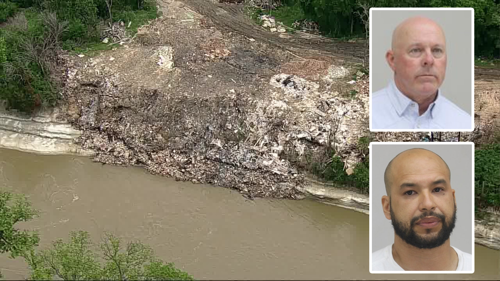 Suspects arrested in Trinity River illegal dumping scheme