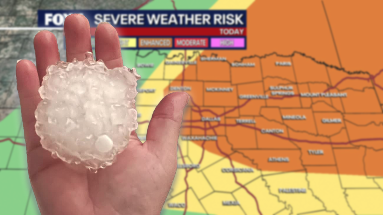 Dallas weather: Severe storm threat returns Tuesday with hail, wind and tornado risks