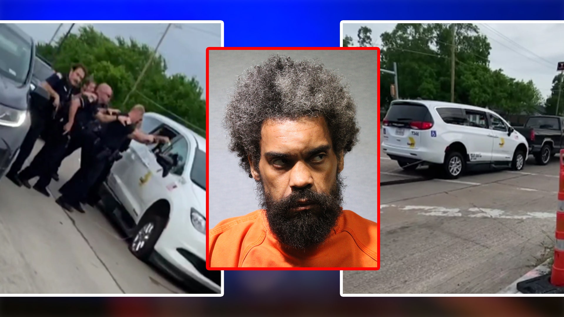 Rowlett man arrested after stealing DART van, slamming into bystander's truck