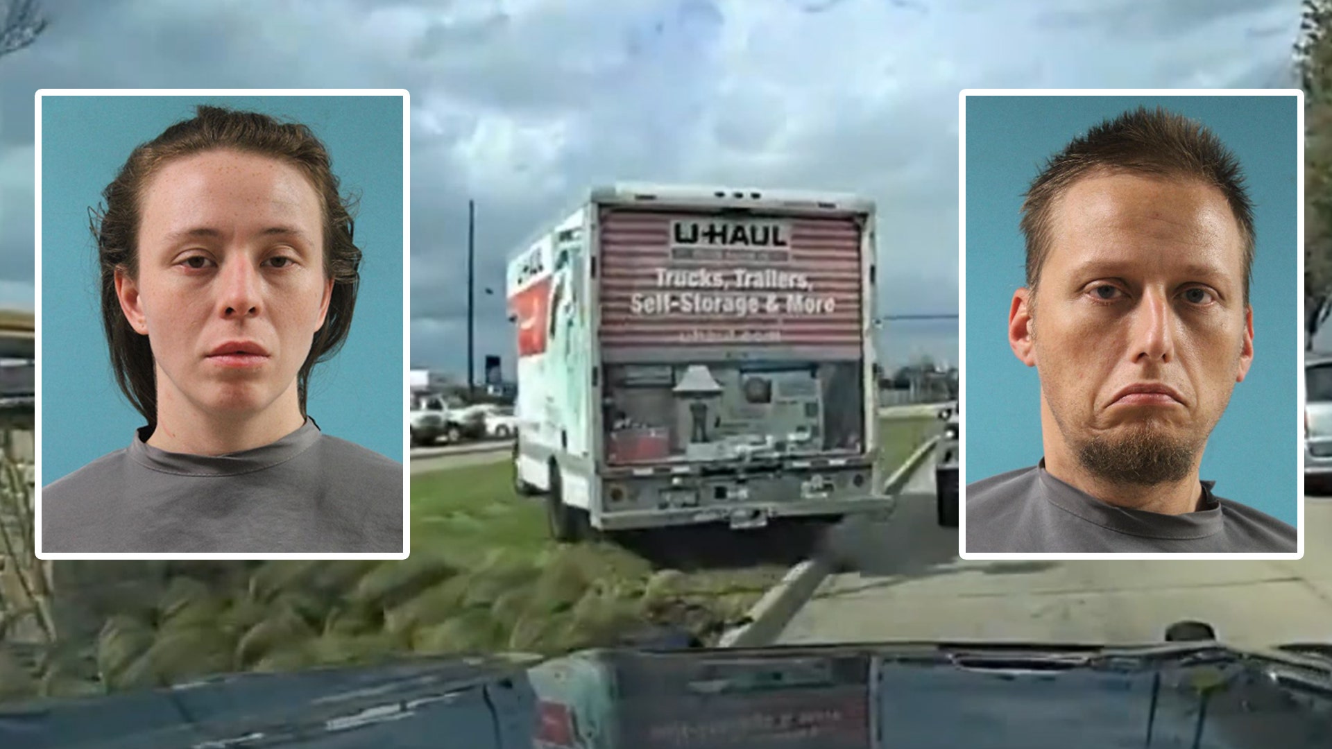 2 arrested, stolen mail recovered after U-Haul chase across Carrollton