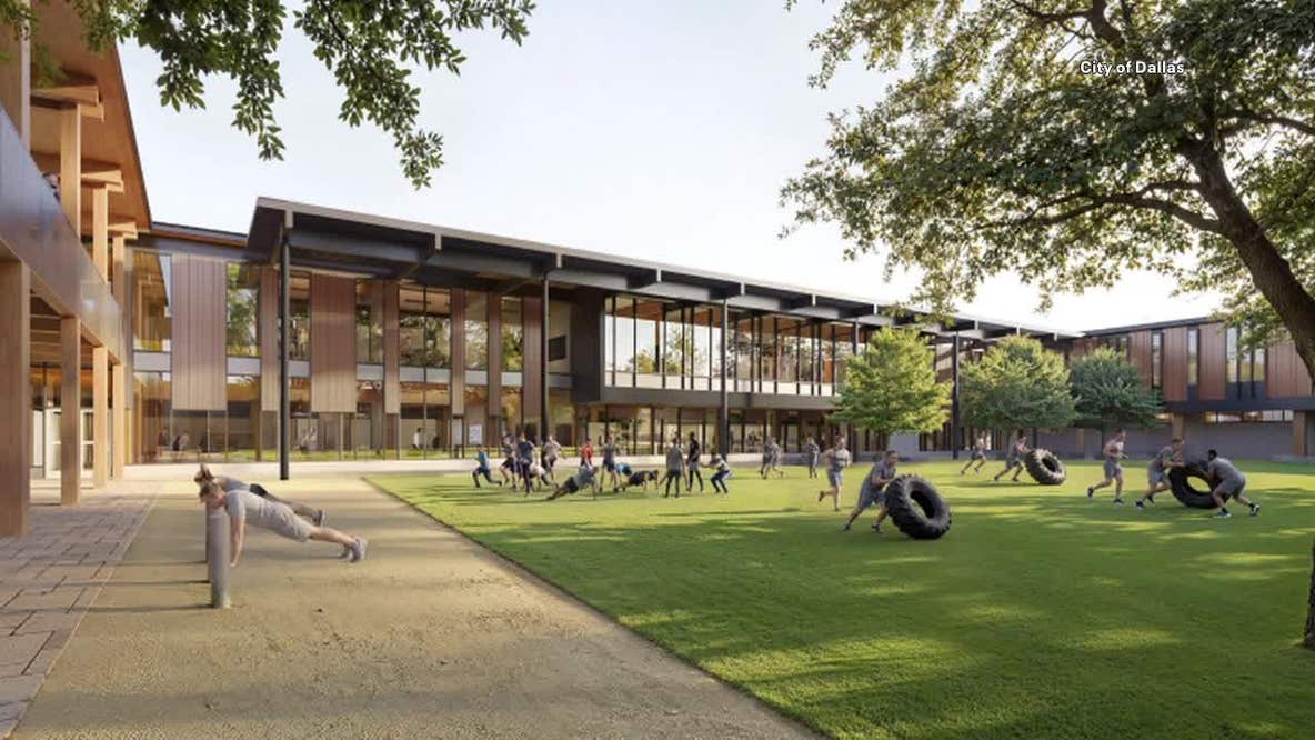 Dallas police training center breaks ground at UNT Dallas