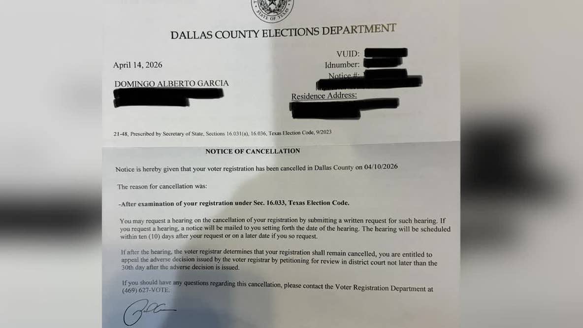 Dallas activist mistakenly declared dead, voter registration canceled