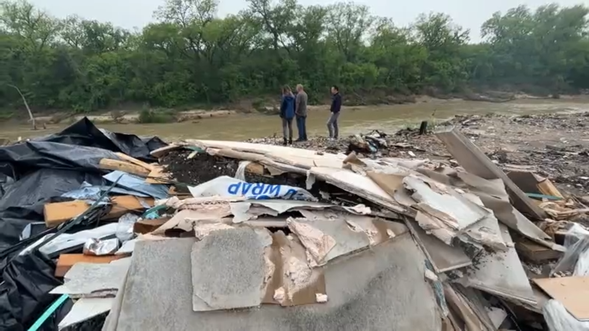 Trinity River illegal dumping suspect stole property through forged deed signature